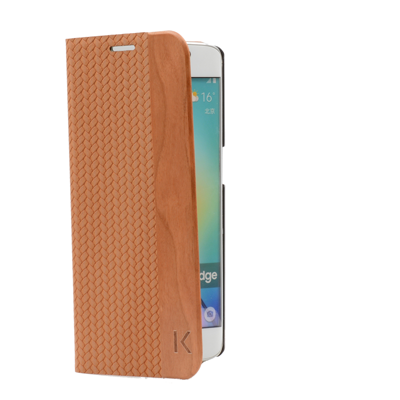 flip for samsung galaxy s6 edge brown cherry wood samsung galaxy s6 edge the flip for samsung galaxy s6 edge brown cherry wood samsung galaxy s6 edge the